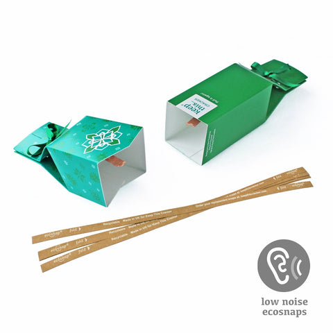 Reusable Christmas Crackers | Green