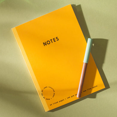 A5 Notebook | Yellow