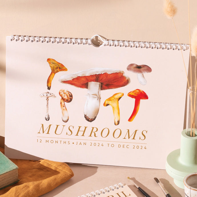 2024 Calendar | Mushrooms