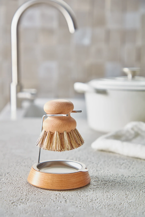 Wooden Pot Brush