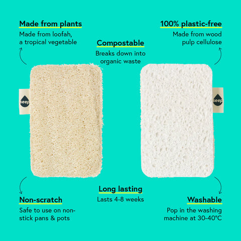 Dish Washing Sponge Scourer | Seep