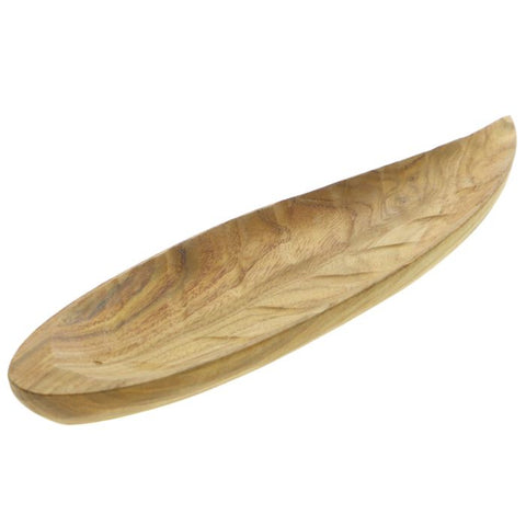 Leaf Incense Stick Holder | Mango Wood