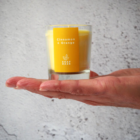 Votive Candle | Orange & Cinnamon | Soap Daze