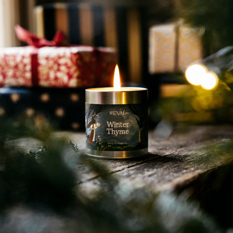 Christmas Tin Candle | Winter Thyme