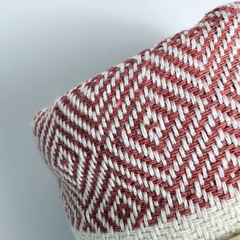 Cotton Beach Towel | Terracotta Diamond