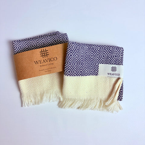 Cotton Tea Towels | Navy