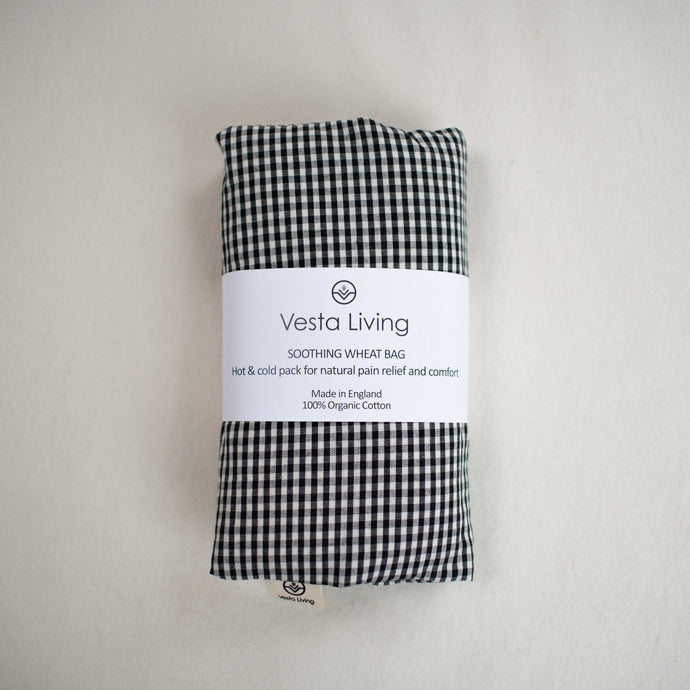 Natural Soothing Wheat Bag | Gingham
