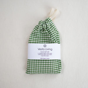 Face Pads Gift Set | Gingham