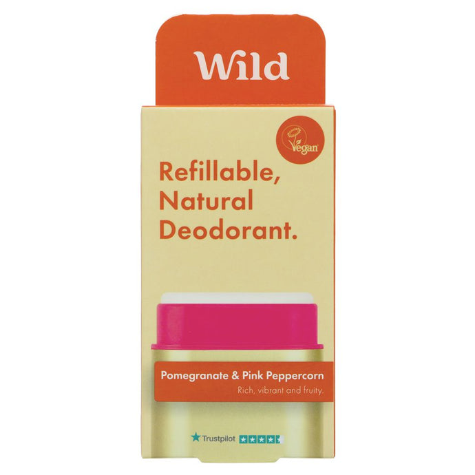Wild Deodorant | Pomegranate and Peppercorn