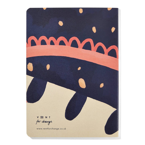 Notebook A5 Recycled & Sustainable Plain Paper Ideas - Blue