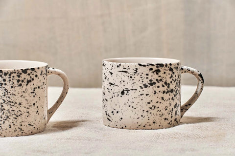 Ama Short Splatter Mug | Nkuku