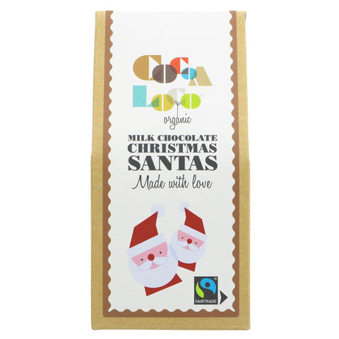 Milk Chocolate Santas | Cocoa Loco