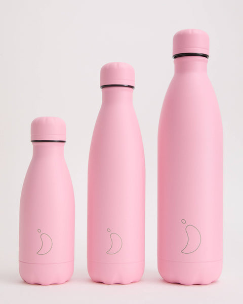 Water Bottle 500ml | Pastel Pink