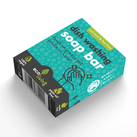 Washing Up Soap Bar | Cool Mint + Tea Tree