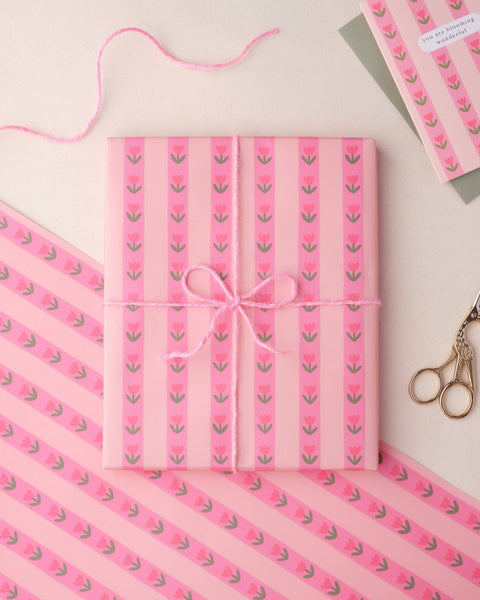 Tulips Wrapping Paper