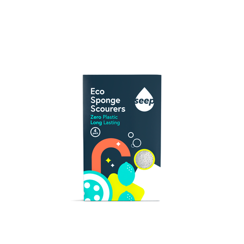 Seep Eco Sponge Scourer | 4 pack