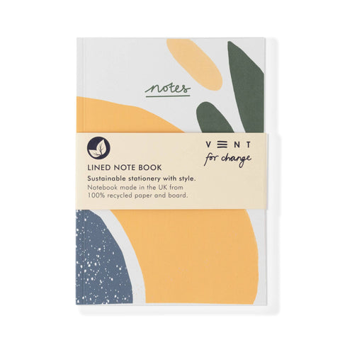 A5 Recycled Lined Notebook | Scribble Pad (UK Made)