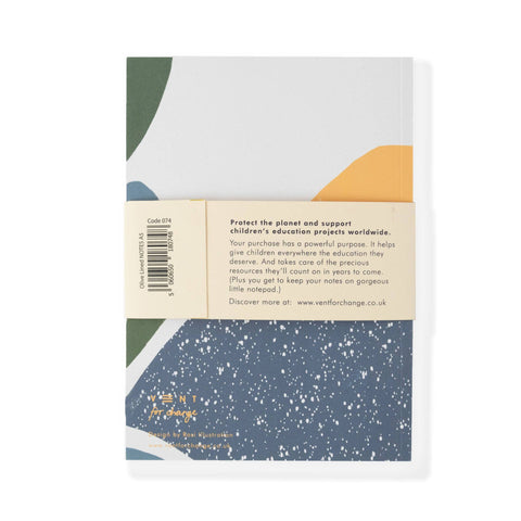 A5 Recycled Lined Notebook | Scribble Pad (UK Made)