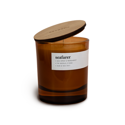 Seafarer by Keyvnor | Amber Glass Candle