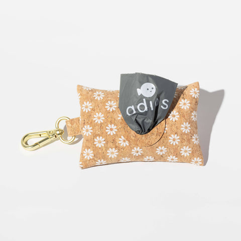 Natural Cork Poo Bag Holder: Tree
