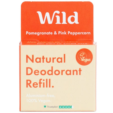 Wild Deodorant Refill | Pomegranate and Pink Peppercorn