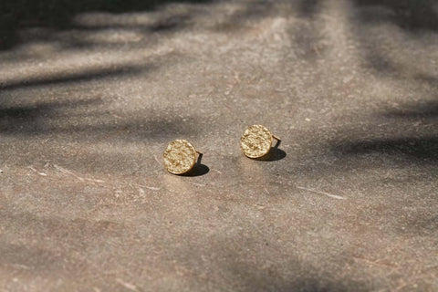 Karnataka Disc Stud Earrings