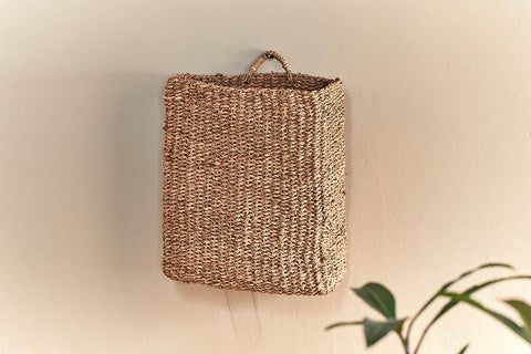 Putlar Seagrass Wall Hung Basket