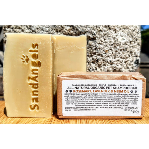 Pet Shampoo Bar | Organic | Sand Angels