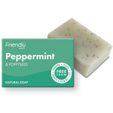 Friendly Soap | Peppermint and Poppy Seed