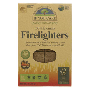 Natural Firelighters (pack of 28)