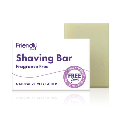 Friendly Shaving Soap | Fragrance Free