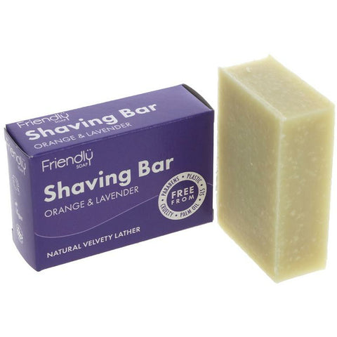 Friendly Shaving Soap | Orange and Lavender