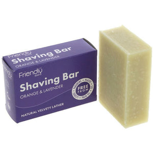 Friendly Shaving Soap | Orange and Lavender
