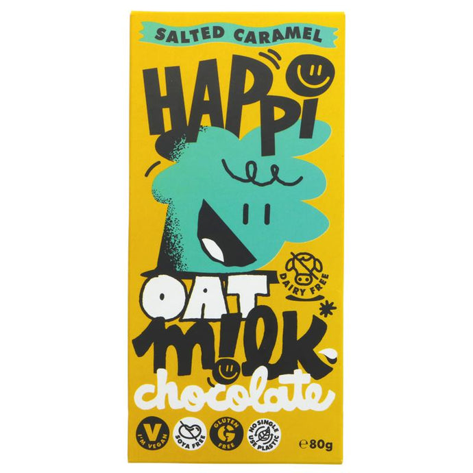 Happi | Salted Caramel Oat Milk Chocolate Bar