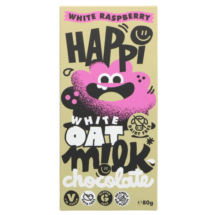 Happi | White Oat Chocolate & Raspberry