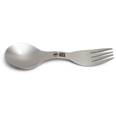 Spork with cork travel case