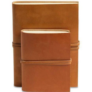 Handmade Leather A6 Journal | Nkuku