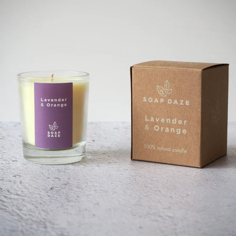 Votive Candle | Lavender & Orange | Soap Daze