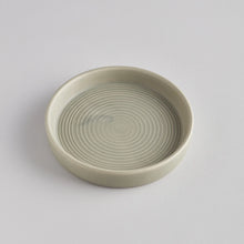 St Eval Grey-Green Candle Plate