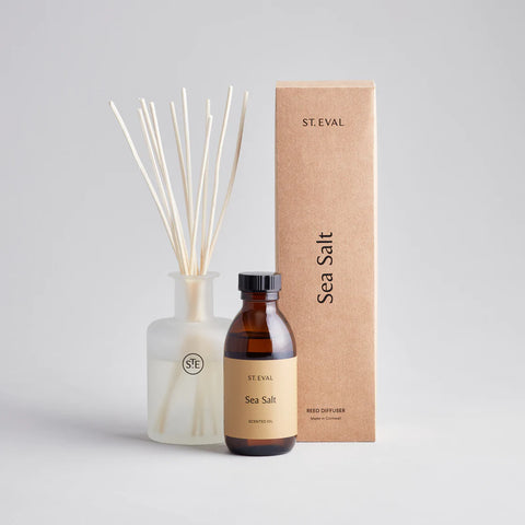 St Eval Diffuser Set | Sea Salt