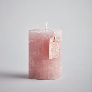 St Eval Pillar Candle | Rhubarb