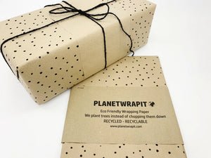 Recycled Wrapping Paper | Dots | 1M Sheet