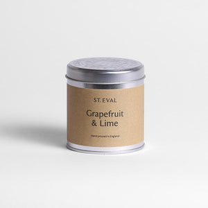St Eval Tin Candle | Grapefruit & Lime