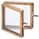 Tiny Folded Danta Frame | Antique Brass | Nkuku