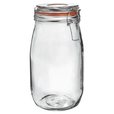 1.5 litre / 1500ml Clip Top Jar