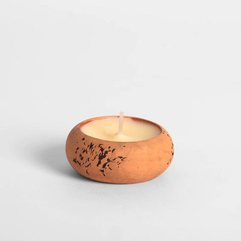 Thyme & Mint Scented Terracotta Tealight