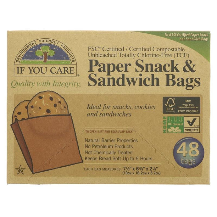 Paper Snack & Sandwich Bags | Home Compostable