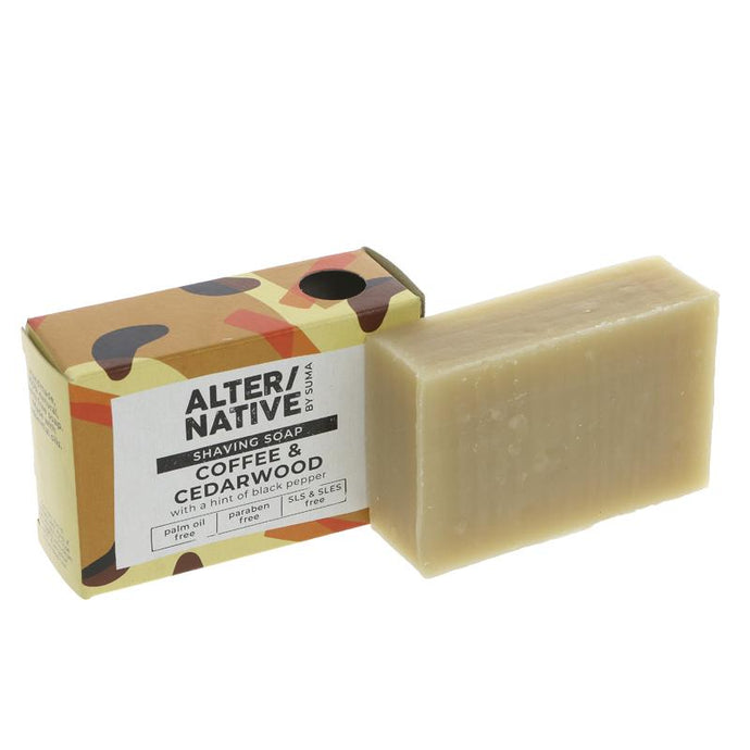 Alter/Native Shaving Soap | Coffee and Cedarwood