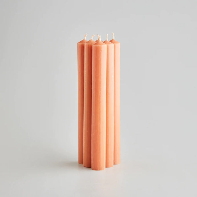 St Eval Dinner Candle | Terracotta