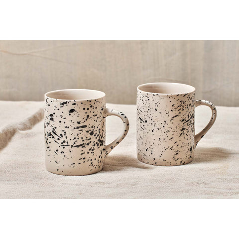 Ama Tall Splatter Mug | Nkuku